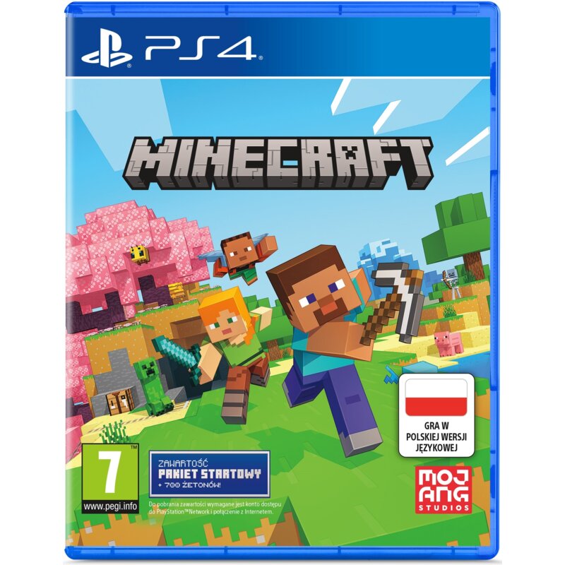 Minecraft Starter Collection Refresh Gra PS4