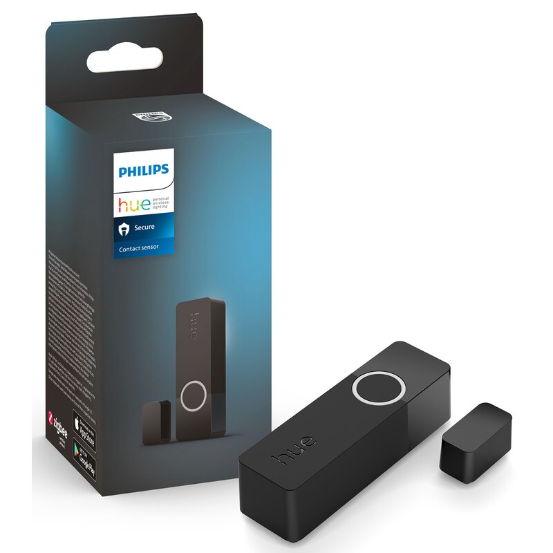Czujnik otwarcia drzwi i okien PHILIPS HUE Secure Czarny
