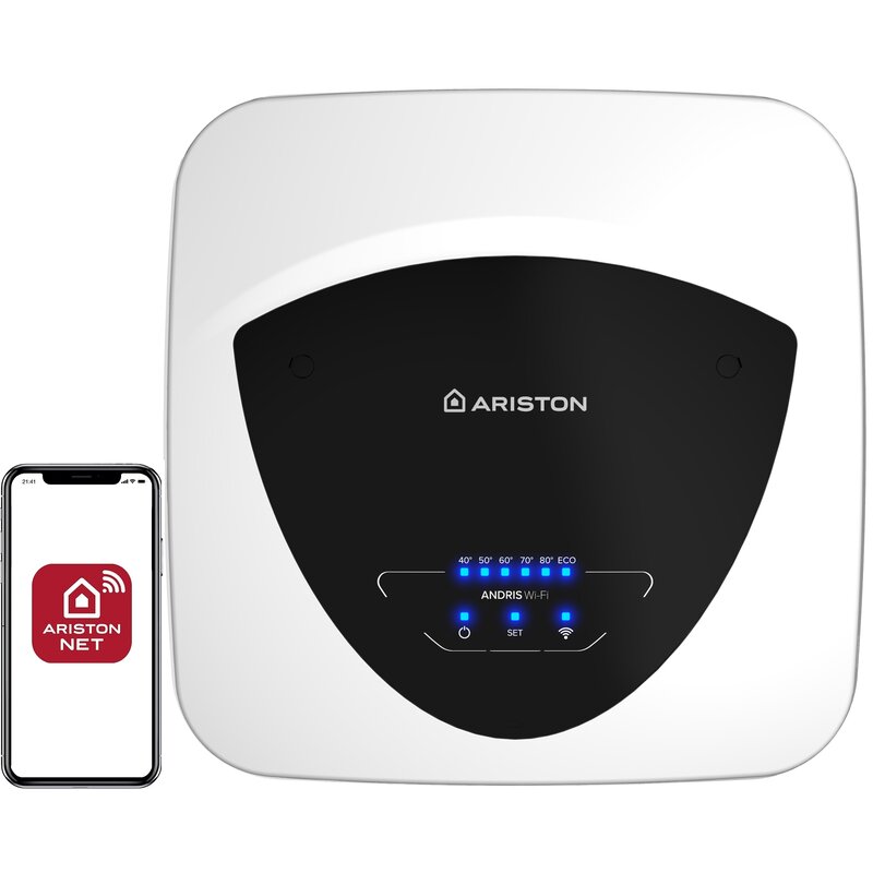Bojler elektryczny ARISTON Andris Elite Wi-Fi 3105084 30 l Nadumywalkowy