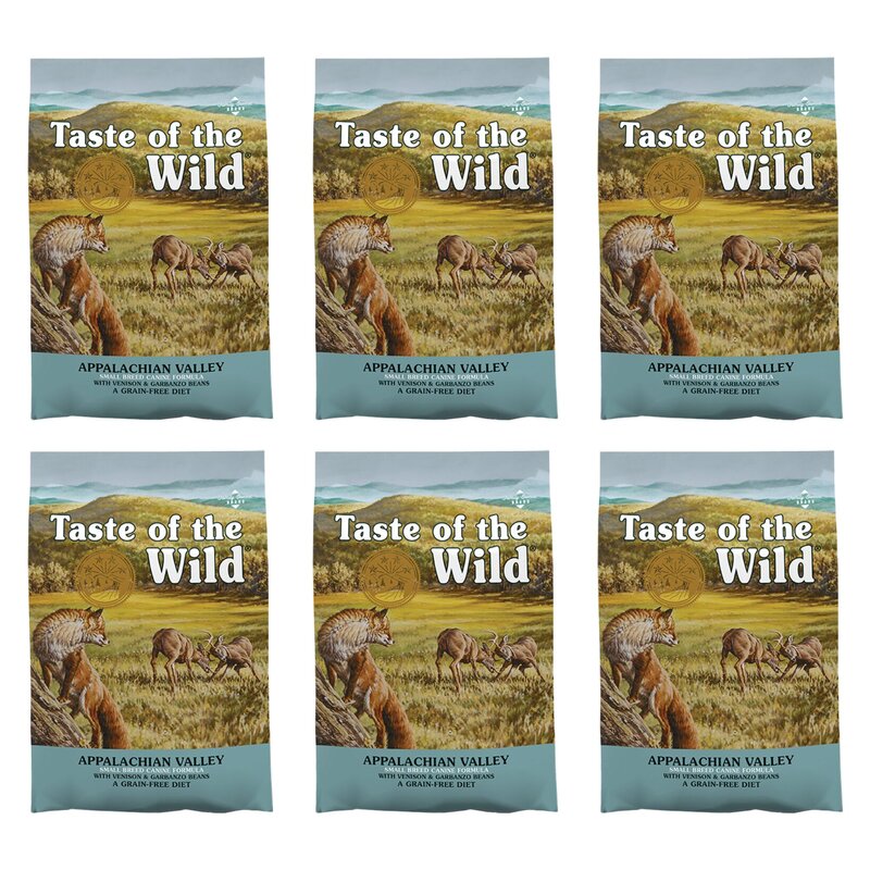Karma dla psa TASTE OF THE WILD Appalachian Valley Dziczyzna 6 x 2 kg