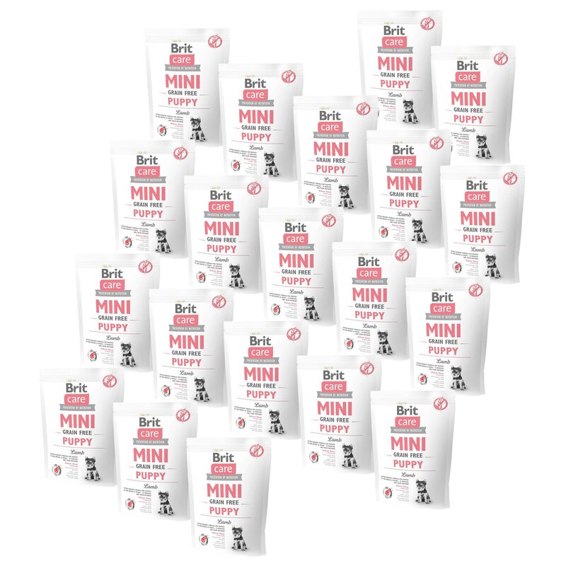 Karma dla psa BRIT Care Mini Puppy Jagnięcina 20 x 400 g