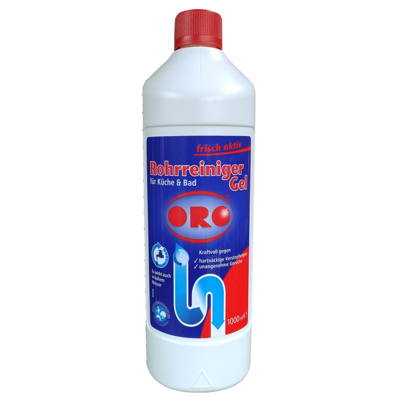 Żel do udrażniania rur ORO Rohrreiniger Gel 1000 ml