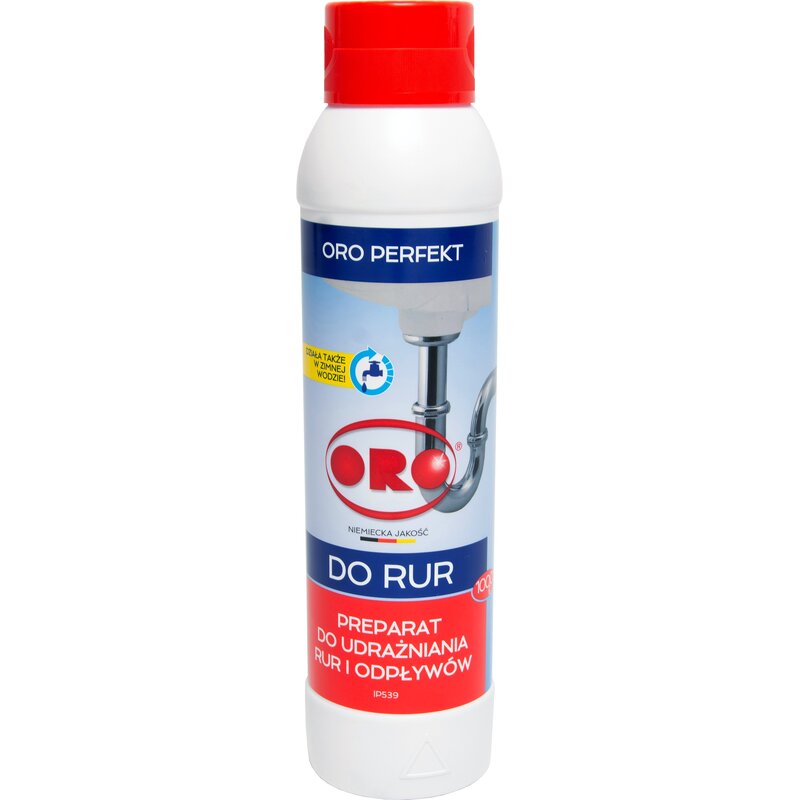 Preparat do Udrażniania rur i odpływów kanalizacyjnych ORO Perfekt 1 kg