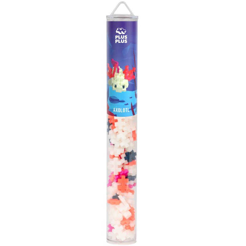 Klocki plastikowe PLUS-PLUS Tuba Aksolotl 014-4310