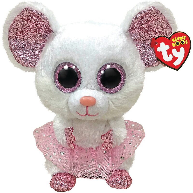 Maskotka TY Beanie Boos Mysz Nina 36488