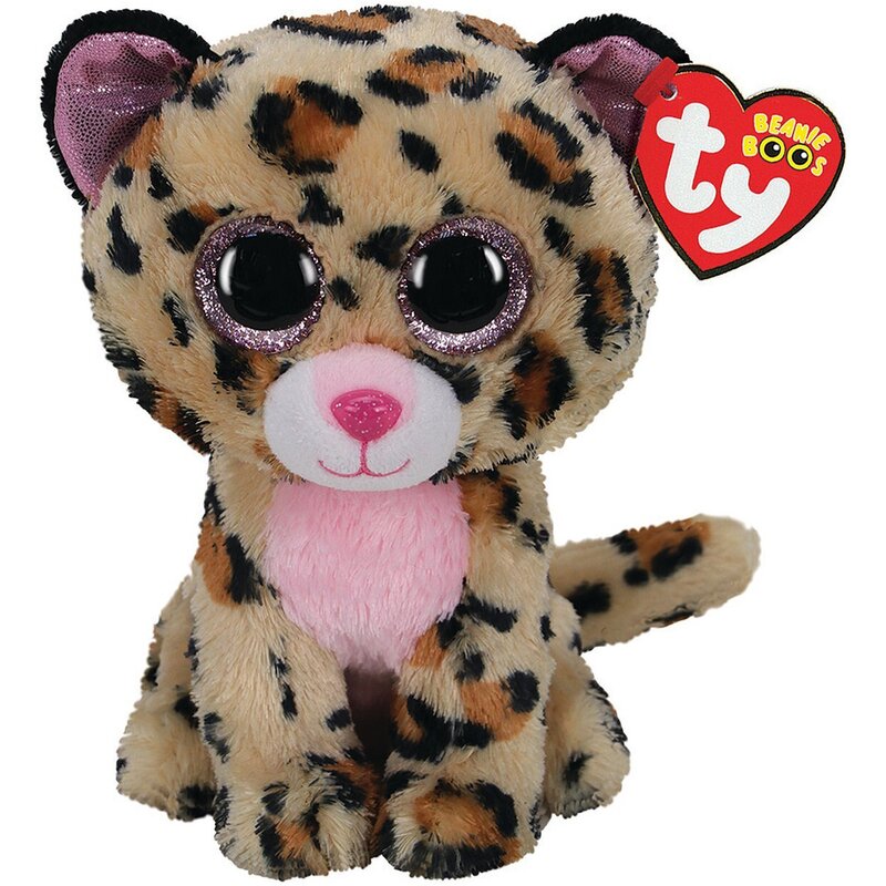 Maskotka TY Beanie Boos Leopard Livvie 36490
