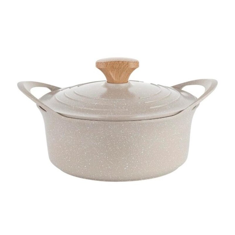 Garnek FLORINA Oslo 6.7L Kremowy