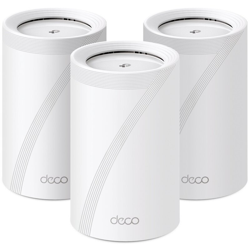 Router TP-LINK Deco BE65 2.4 / 5 / 6 GHz (TriBand), Wi-Fi Mesh (3 szt.)
