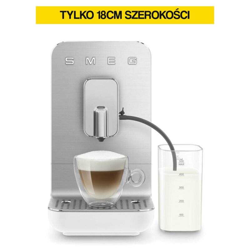 Smeg BCC13WHMEU Szerokość 18cm