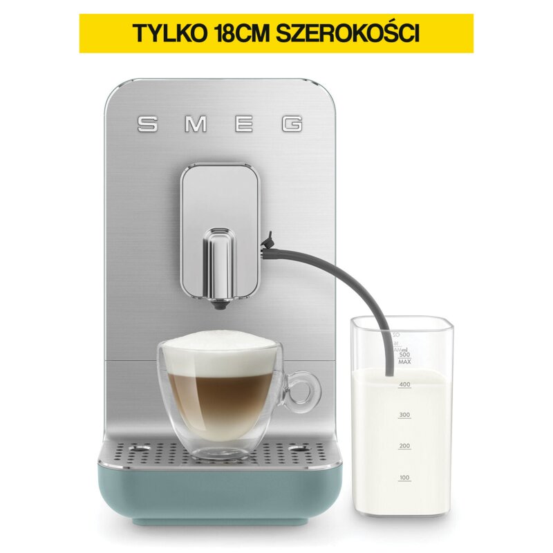 Ekspres SMEG BCC13EGMEU 18 cm szerokości