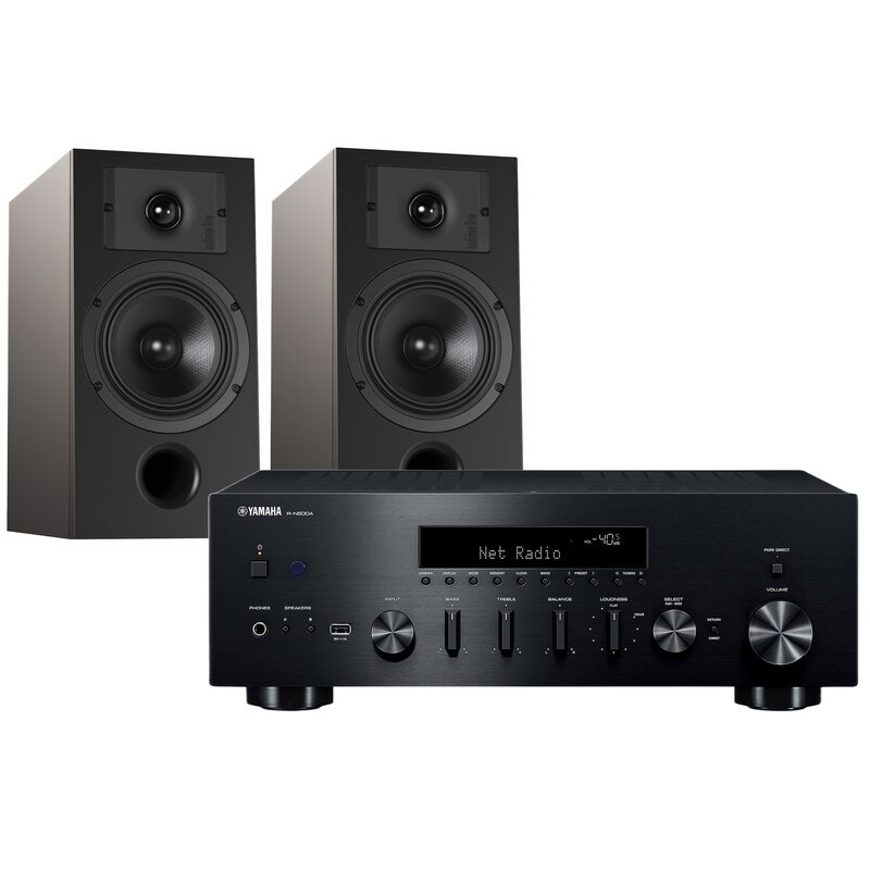 Zestaw stereo YAMAHA MusicCast R-N600A + INDIANA Line Diva 3 Czarny