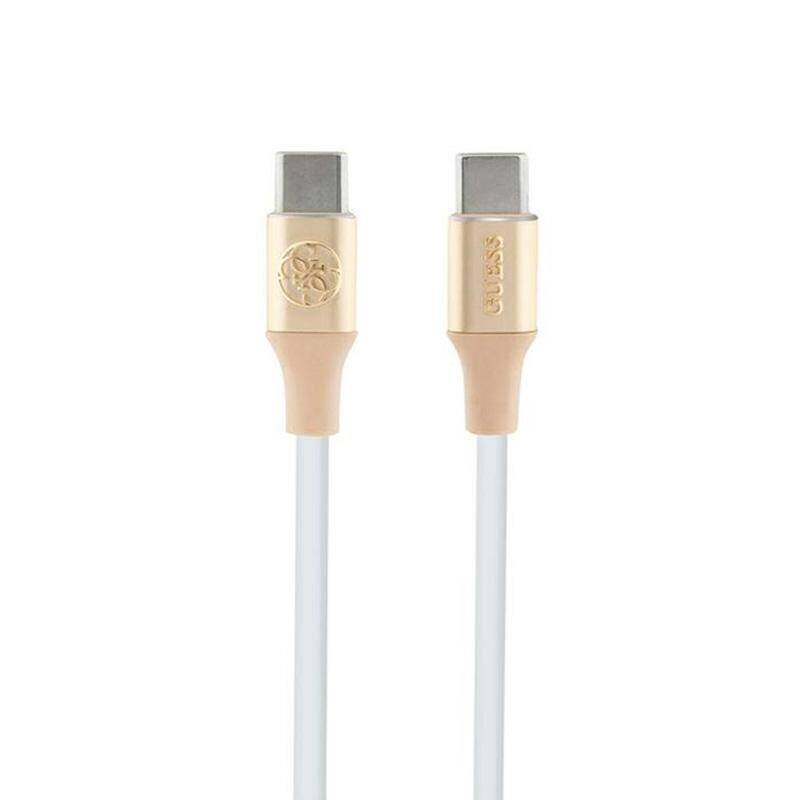 Kabel USB-C - USB-C GUESS Fast Charging 1.5m Złoty