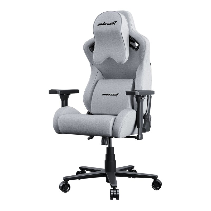 Anda Seat Kaiser Frontier XL Gamingowy do 150kg Tkanina Szary