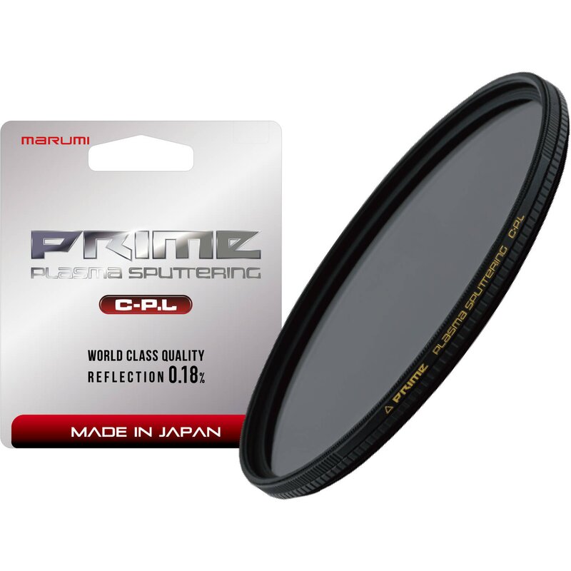 Filtr polaryzacyjny MARUMI Prime Plasma Sputtering (62 mm)