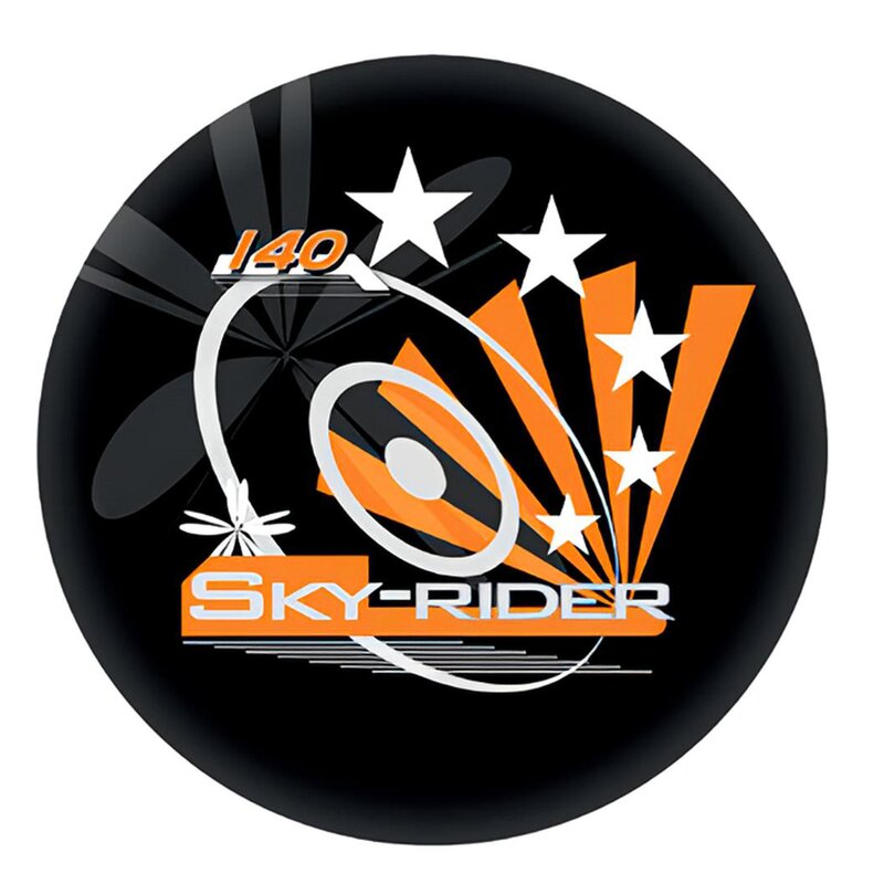 Dysk do frisbee SUNSPORT Sky Rider 411-430 Czarno-pomarańczowy