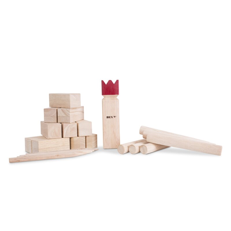 Gra plenerowa TACTIC Kubb Original Bex Red King