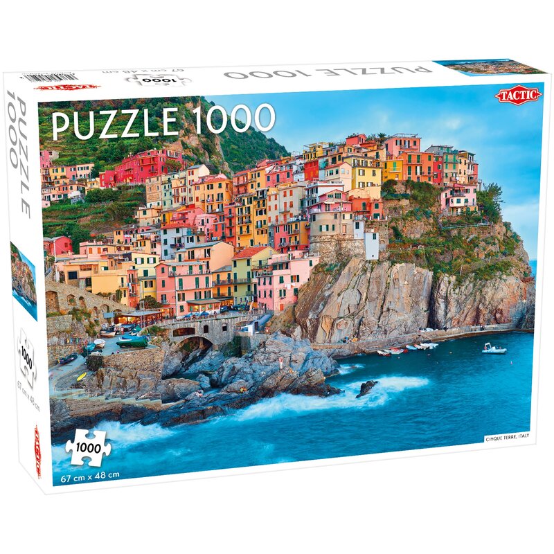 Puzzle TACTIC Lovers Cinque Terre Italy 58252 (1000 elementów)
