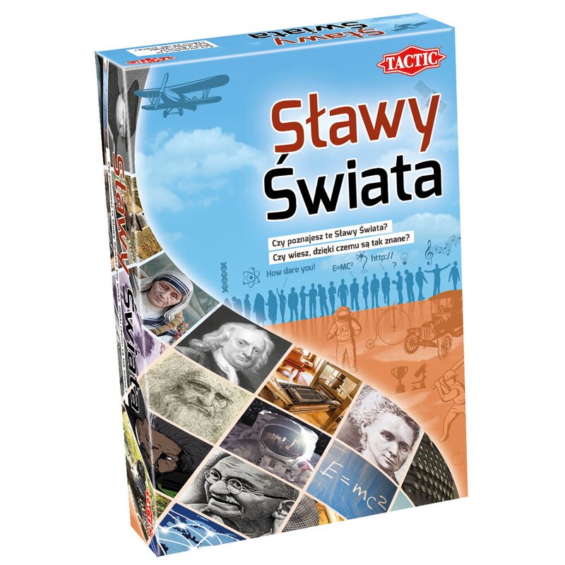 Gra edukacyjna TACTIC Quizy świata Sławy świata 58590