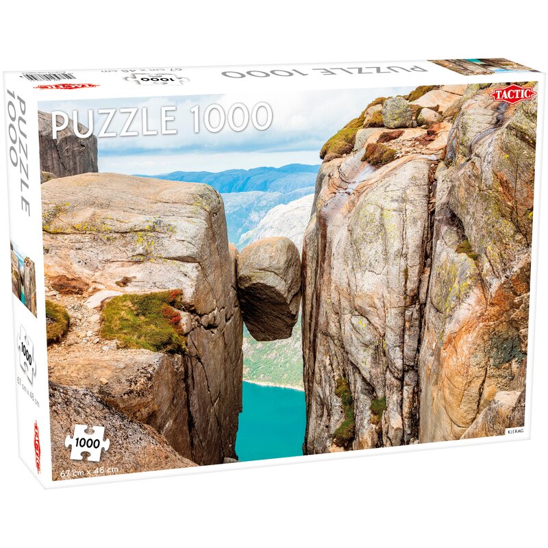 Puzzle TACTIC Lovers Kjerag 58672 (1000 elementów)