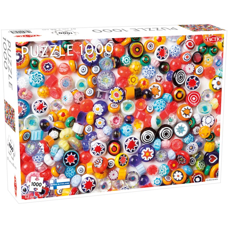 Puzzle TACTIC Lovers Impuzzlible Szklane koraliki 58266 (1000 elementów)