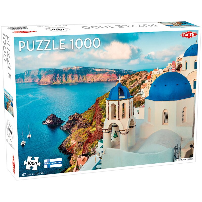 Puzzle TACTIC Lovers Santorini Greece 58678 (1000 elementów)