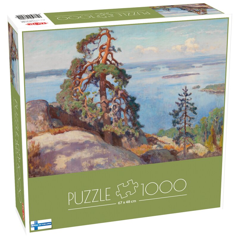 Puzzle TACTIC Lovers Eero Järnefelt Krajobraz z Koli (1000 elementów)
