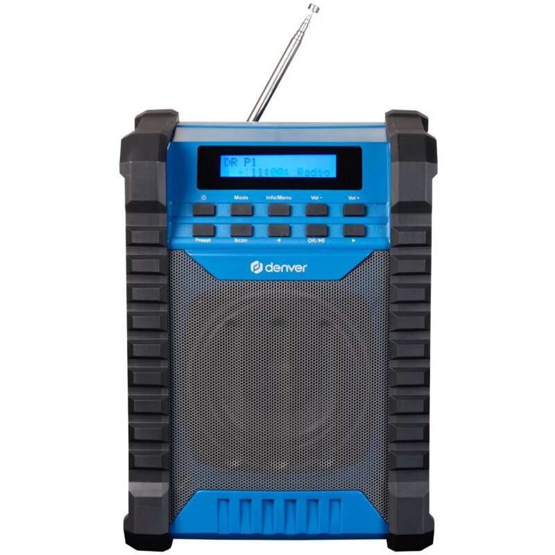 Denver Radio havy duty Denver WRD-60 FM i Bluetooth, IP54