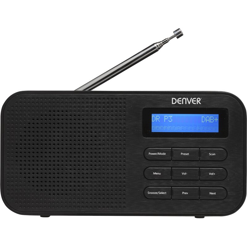 Radio DENVER DAB-42 Przenośne Czarny