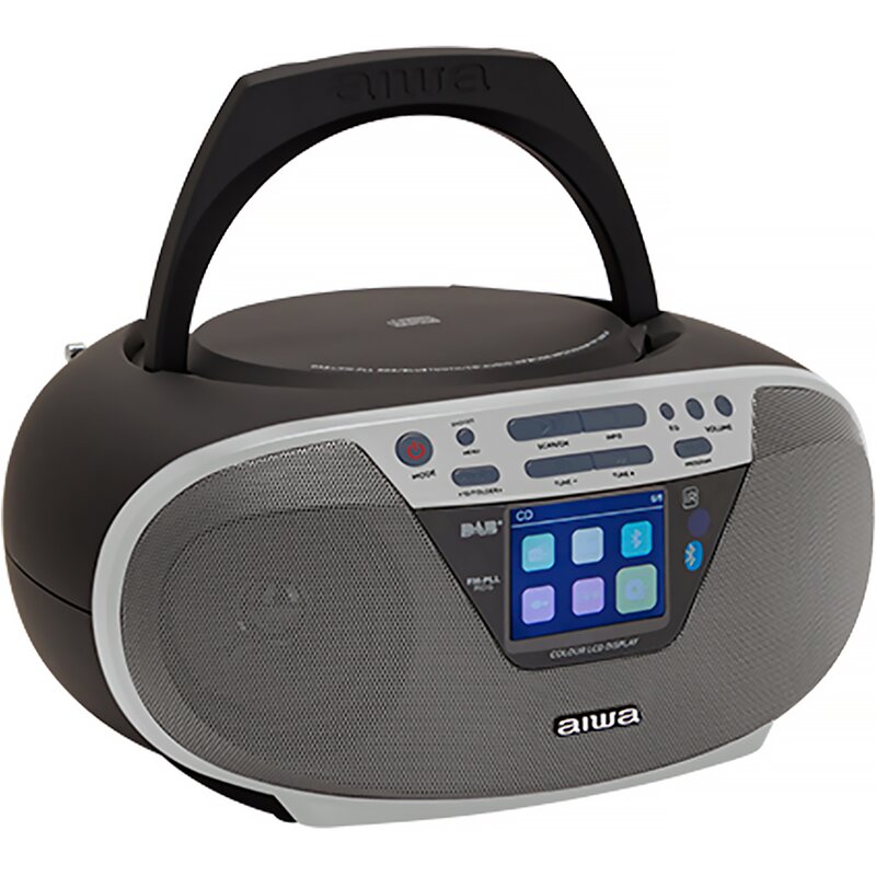 Radioodtwarzacz AIWA BBTU-500DAB Bluetooth Szary