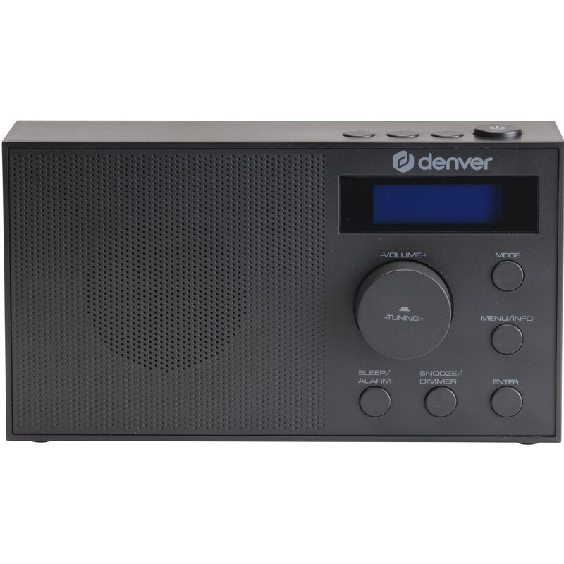 Radio DENVER DAB-51B Przenośne Czarny