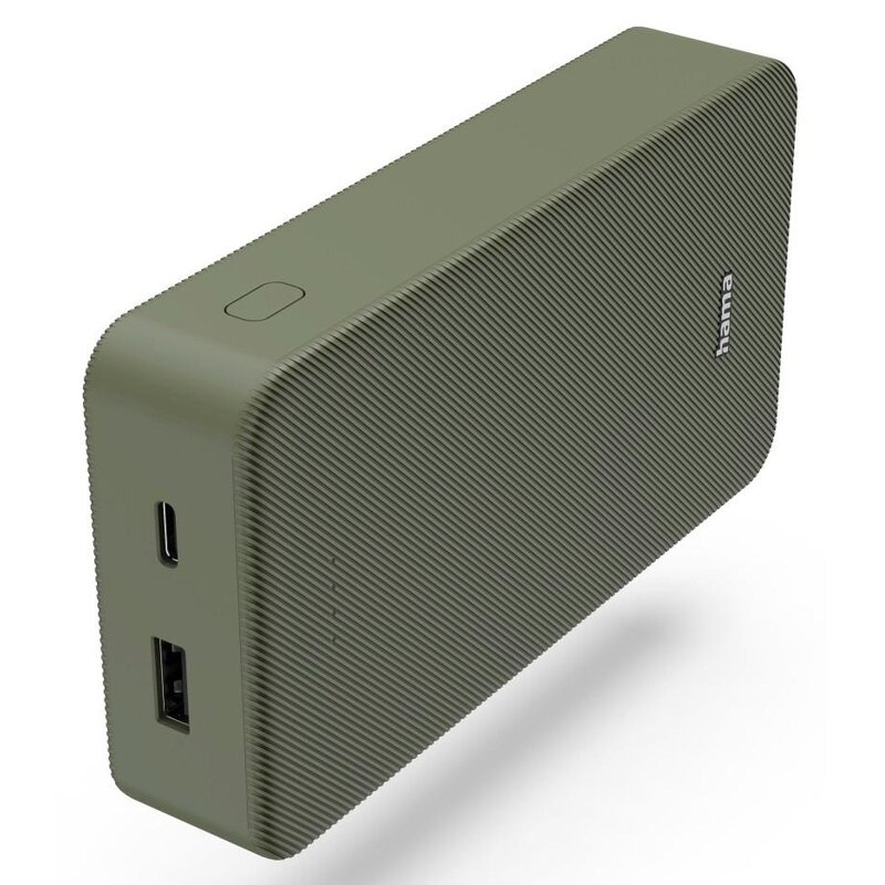Powerbank HAMA Color 20 20000 mAh Zielony
