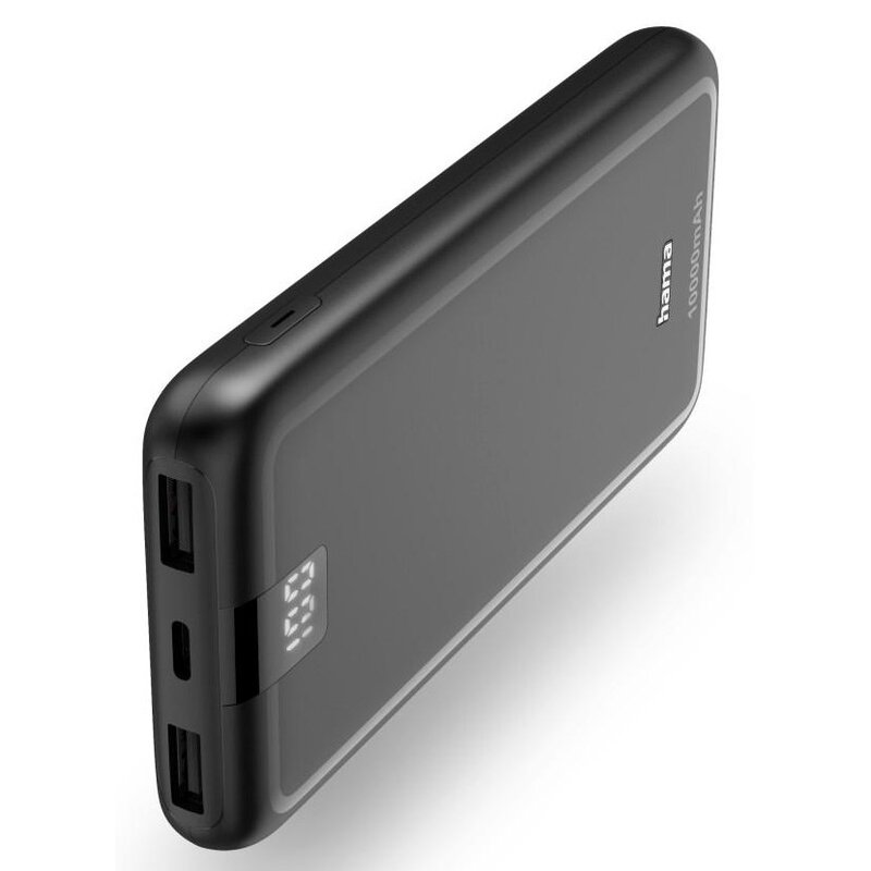 Powerbank HAMA Performance 10 10000 mAh Antracyt
