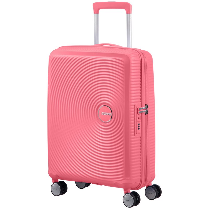 Walizka AMERICAN TOURISTER SoundBox 55 cm Różowy