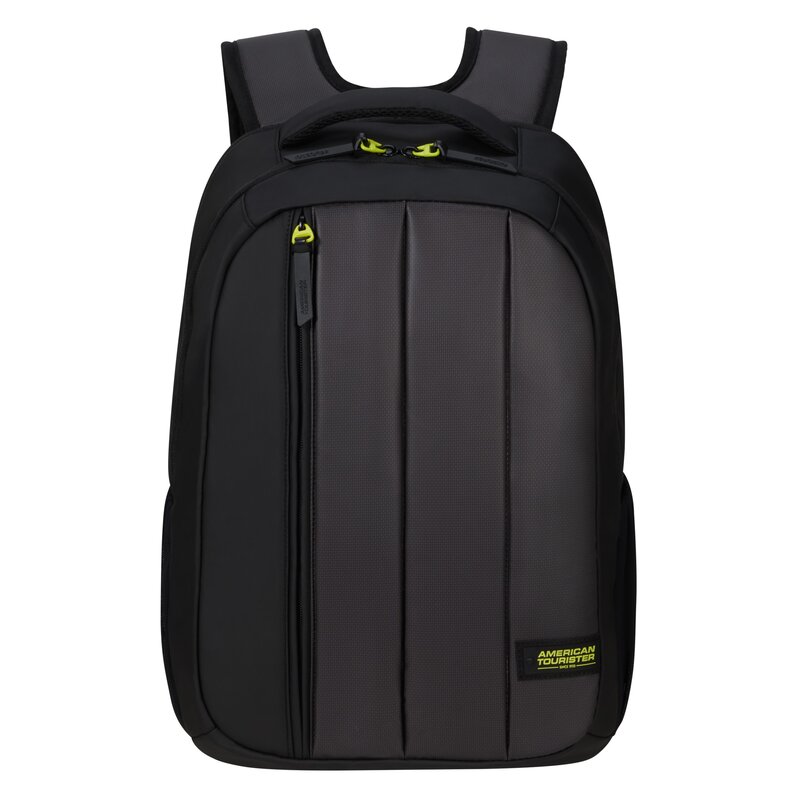 Plecak na laptopa AMERICAN TOURISTER Streethero 15.6 cali Czarno-limonkowy
