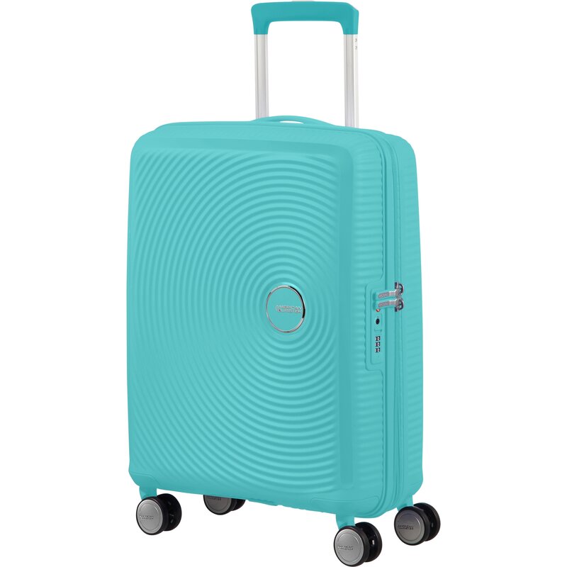 Walizka AMERICAN TOURISTER SoundBox 55 cm Niebieski