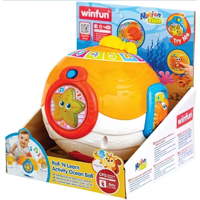 Zabawka interaktywna SMILY PLAY Winfun Ocean zabaw 230601