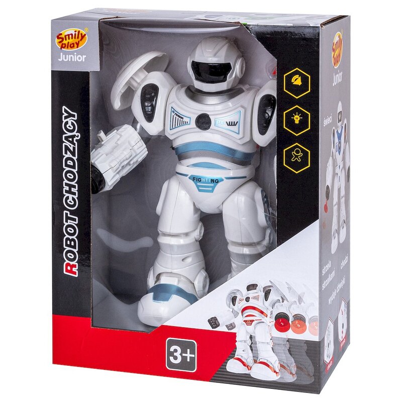 Zabawka interaktywna SMILY PLAY Robot Chodzący SP83907