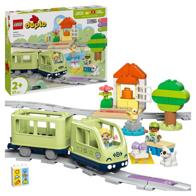 LEGO 10427 DUPLO Przygoda z interaktywnym pociągiem