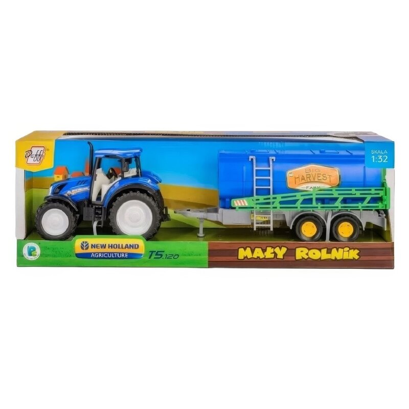 Traktor DAFFI Mały rolnik New Holland T5 z opryskiwaczem T-517