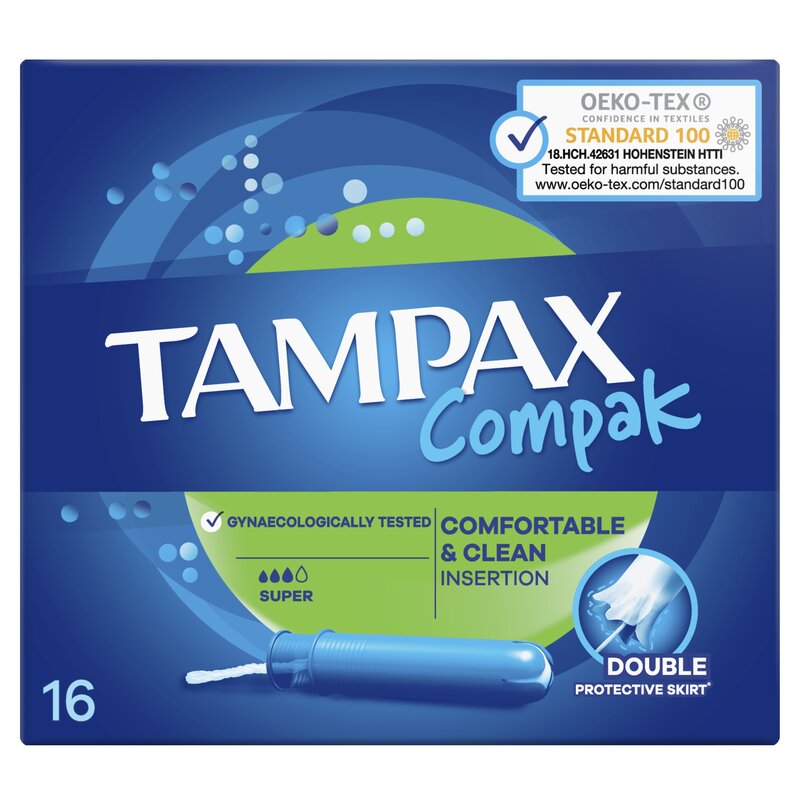 Tampony TAMPAX Compak Super (16 sztuk)