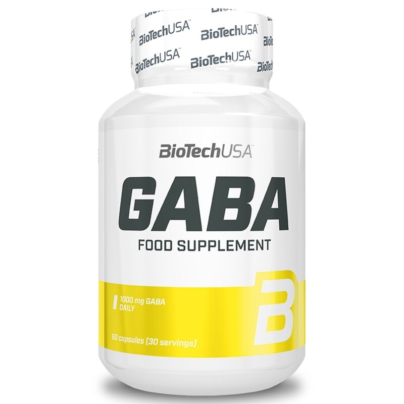 Kwas gamma-aminomasłowy BIOTECH GABA (60 kapsułek)