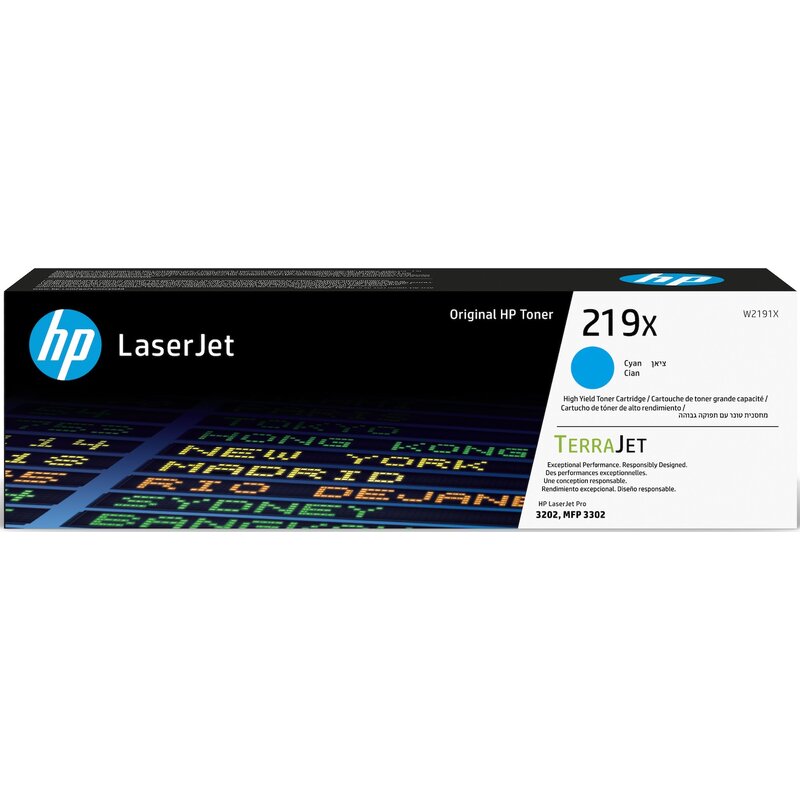 HP 219X cyan 2500str.