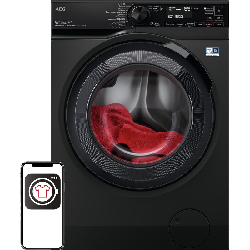 Pralko-suszarka AEG LWR73166OP 7000 ProSteam UniversalDose