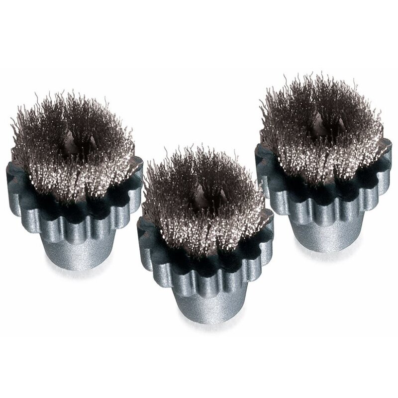 Zestaw szczoteczek mosiężnych do mopa parowego EUROFLEX Vapour M4/M4S/M6S (3 szt.)