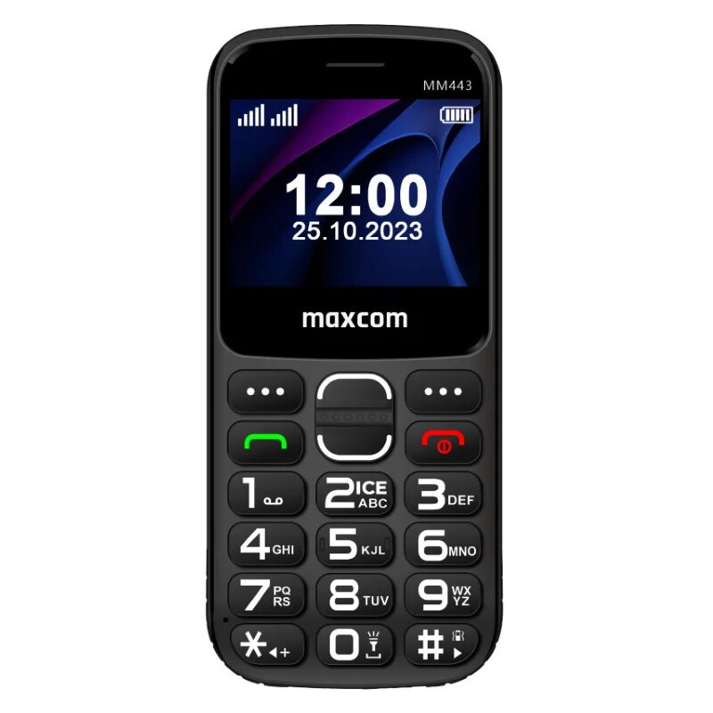 Telefon MAXCOM MM443 Czarny