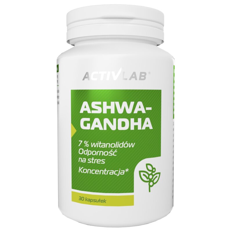 Adaptogen ACTIVLAB Ashwagandha (30 kapsułek)