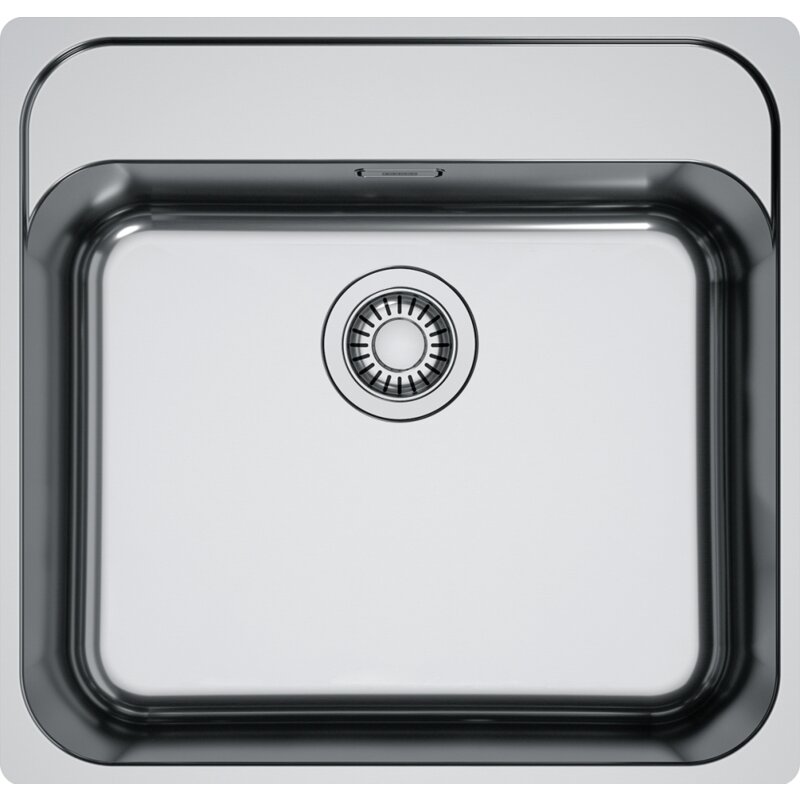Zlewozmywak jednokomorowy FRANKE Smart SRX 210-50 TL 127.0720.295 Stal szlachetna 53x51