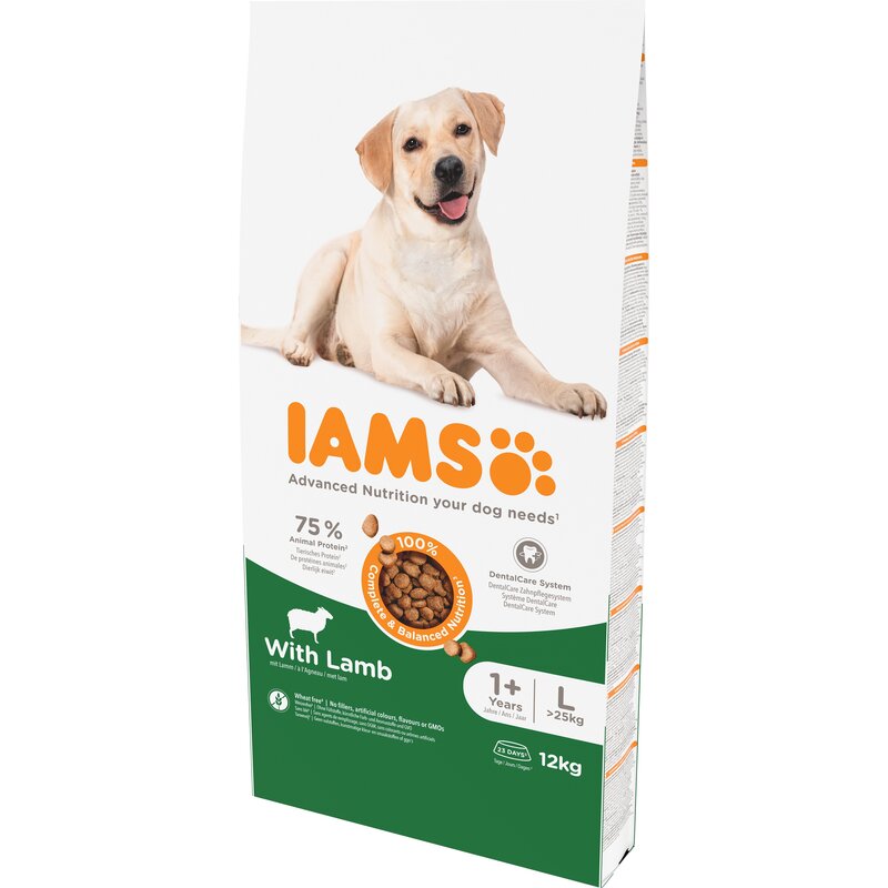 Karma dla psa IAMS For Vitality z Jagnięciną 12 kg