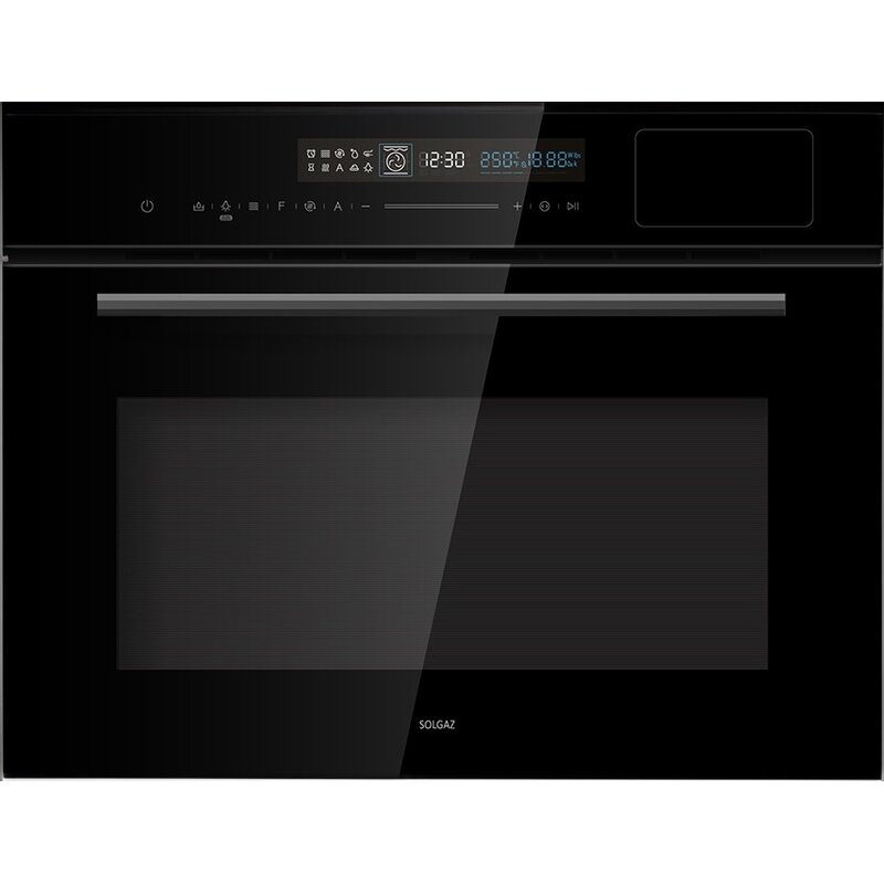 Piekarnik SOLGAZ SP-50-PM Elektryczny z mikrofalówką Czarny