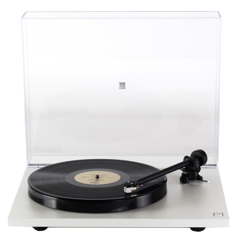 Gramofon REGA Planar 1 Biały, Manualny, Napęd paskowy, Wkładka Rega, Pokrywa w zestawie, Prędkość odtw. 33 1/3, 45 obr./min